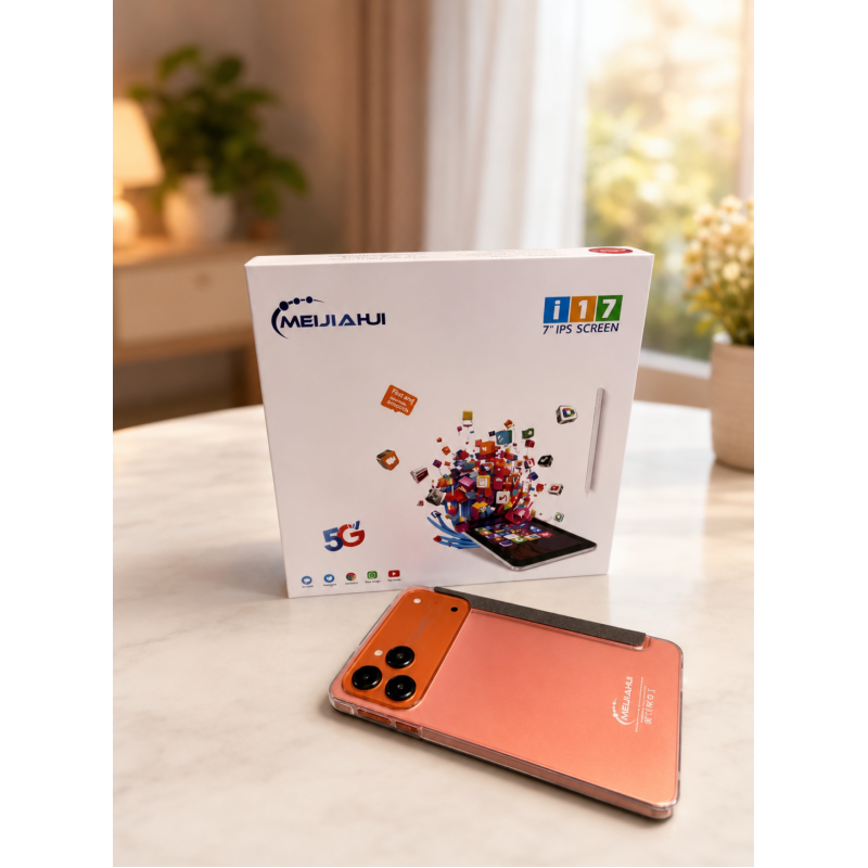 Планшет MEIJIAHUI 5G 7” 17 PRO I17 8000mAh 5Mp 8Mp Android 15 Помаранчевий