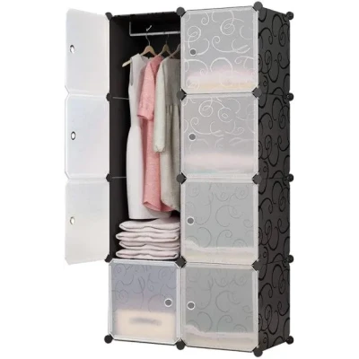Пластикова шафа Storage Cube Cabinet MP-39-61, 7 секцій