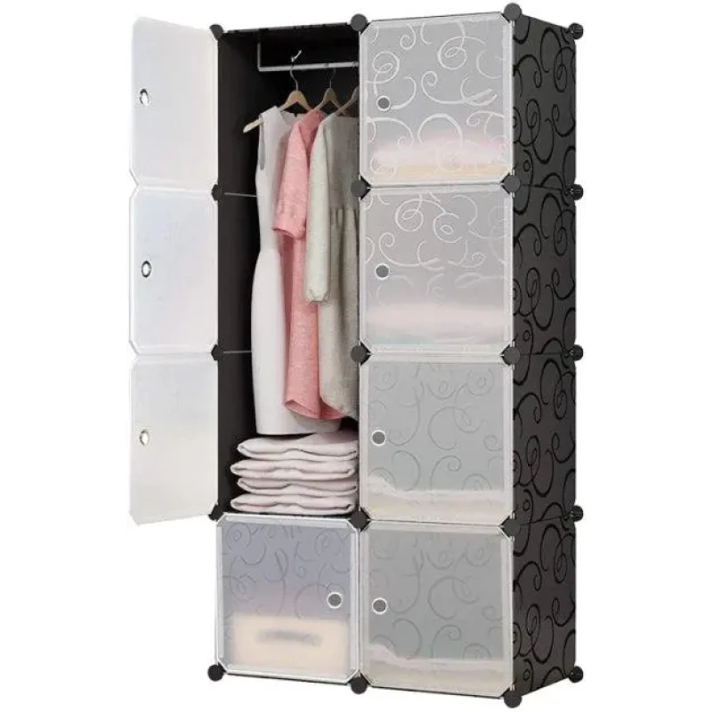 Пластикова шафа Storage Cube Cabinet MP-39-61, 7 секцій