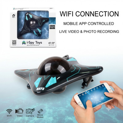 Підводний міні-дрон i-Spy з Wi-Fi камерою та керуванням зі смартфона