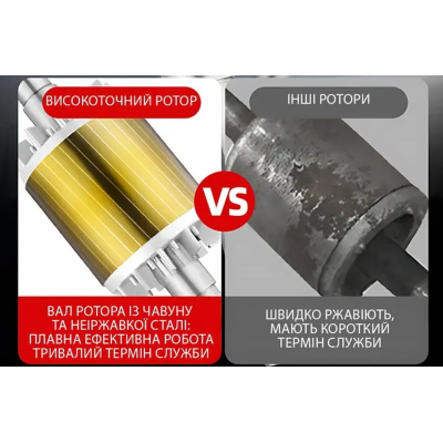 Занурювальний дренажно-каналізаційний насос для відкачування чистої та брудної води UKC з поплавком, 220V 3750W 5HP, напір до 25 м