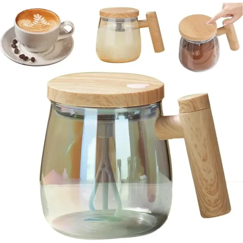 Портативна електрична чашка для змішування Coffee stirring cup 400 мл