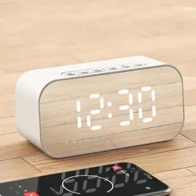 Портативна колонка Bluetooth з годинником Q5 BT