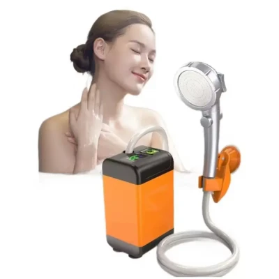Портативний душ 3,7 В насос 4800 мАч з 3 режимами напору Outdoor shower AND XL-1402