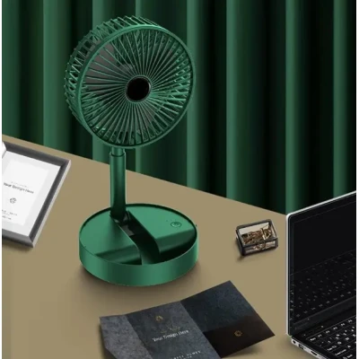 Портативний міні вентилятор для дому Telescopic Folding Fan Складаний настільний вентилятор із USB зарядкою