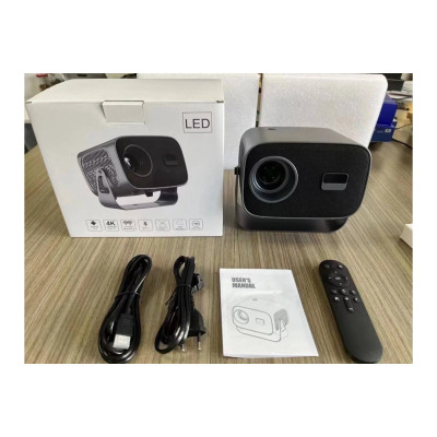 Портативний проектор V8 4K Android 11 з Wi-Fi 2.4G/5G та Bluetooth 5.0