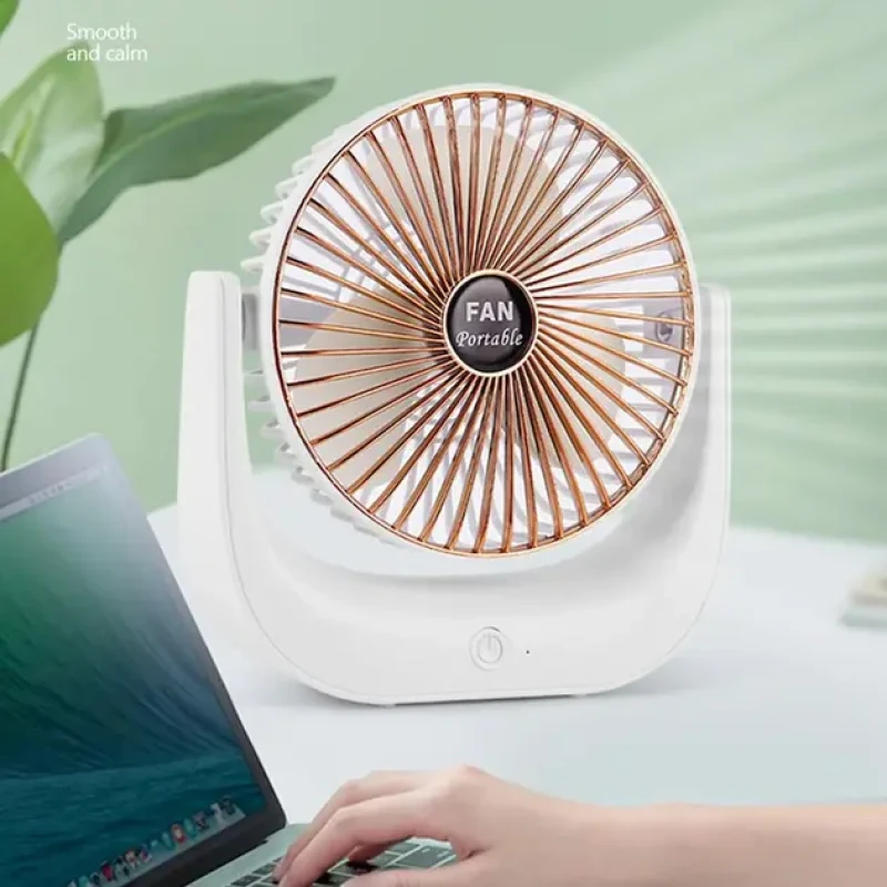 Портативний вентилятор настільний міні ручний Portable Fan AND LY-853