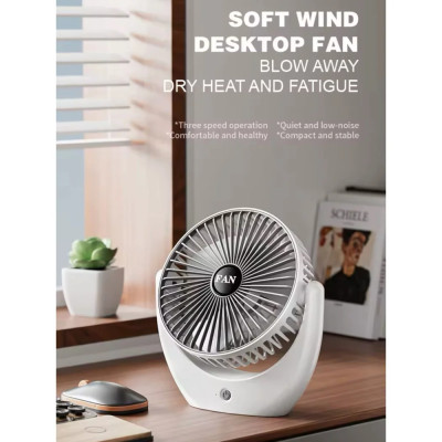 Портативний вентилятор настільний міні ручний Portable Fan AND LY-853