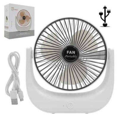 Портативний вентилятор настільний міні ручний Portable Fan AND LY-853