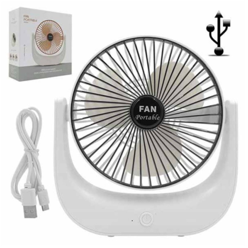 Портативний вентилятор настільний міні ручний Portable Fan AND LY-853