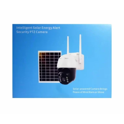 Поворотна погодозахисна сонячна камера безпеки 4G solar cam 1080P