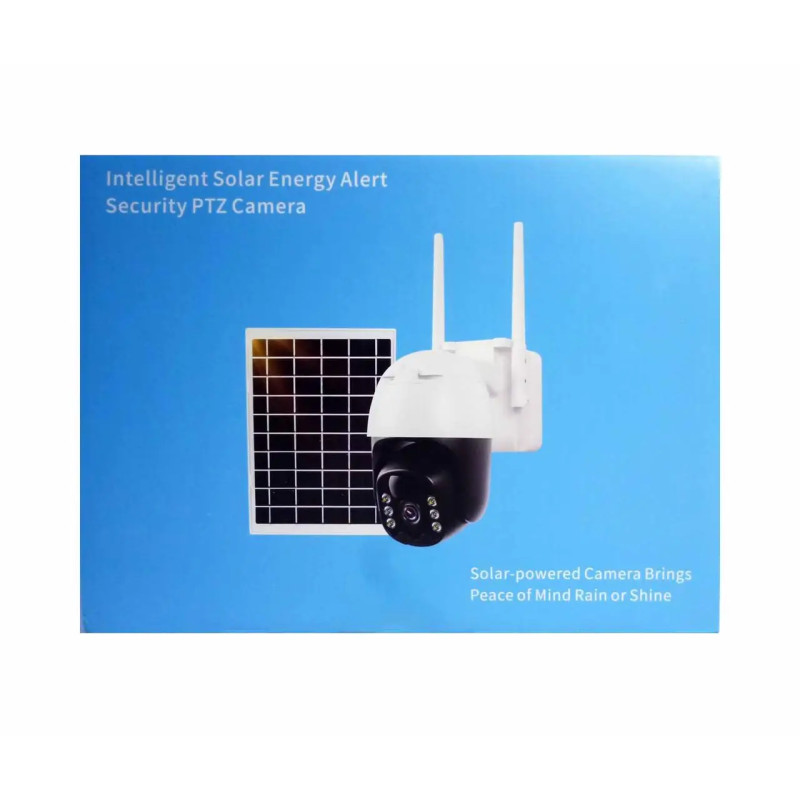 Поворотна погодозахисна сонячна камера безпеки 4G solar cam 1080P