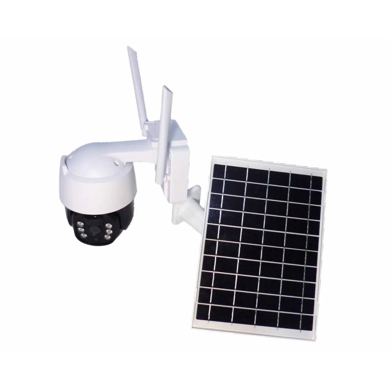 Поворотна погодозахисна сонячна камера безпеки 4G solar cam 1080P