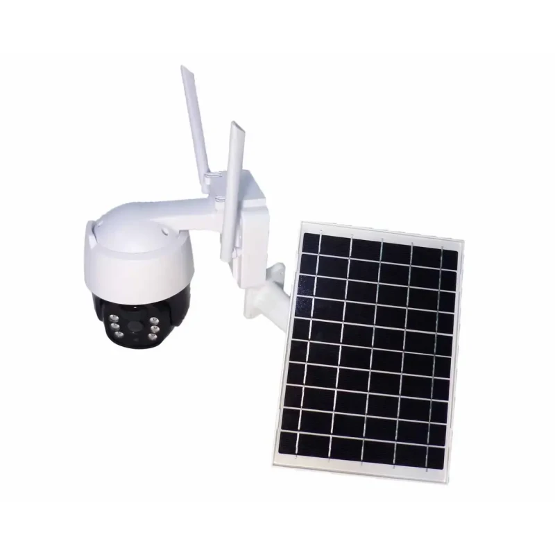 Поворотна погодозахисна сонячна камера безпеки 4G solar cam 1080P