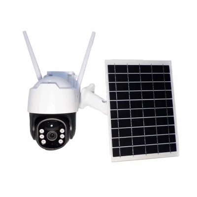 Поворотна погодозахисна сонячна камера безпеки 4G solar cam 1080P