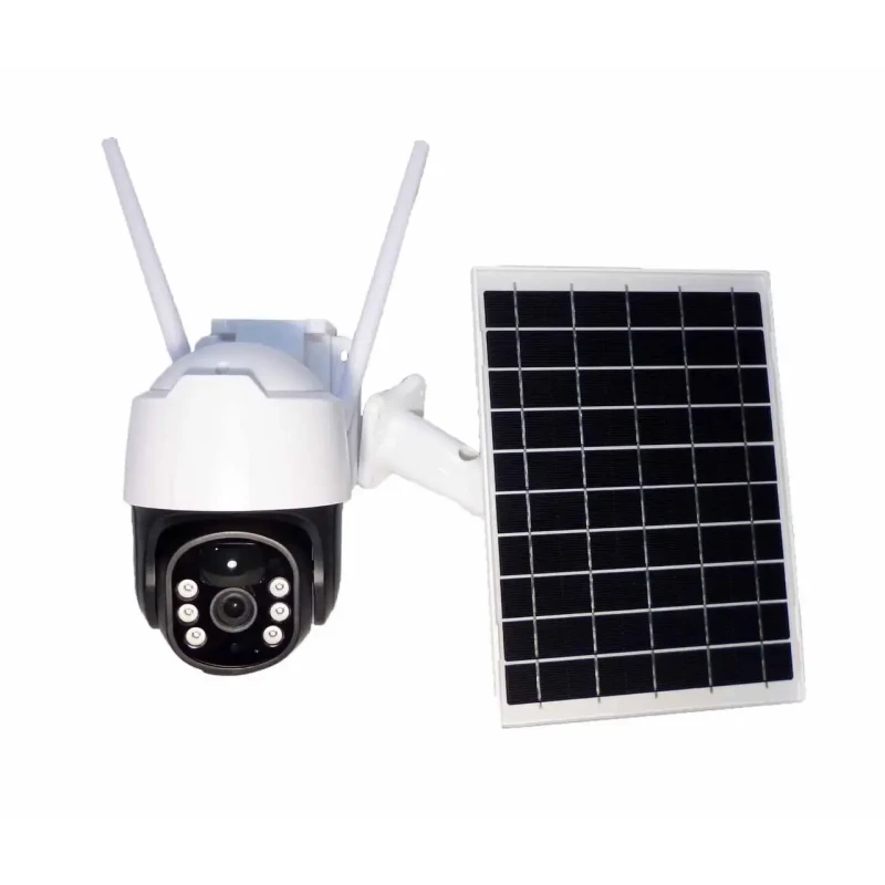 Поворотна погодозахисна сонячна камера безпеки 4G solar cam 1080P