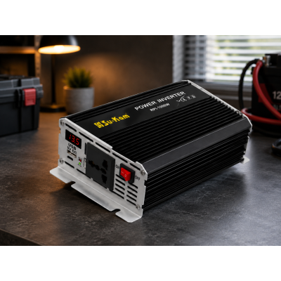 Перетворювач AC/DC RPI 1000W SU-KAM / Інвертор з вольтметром / Перетворювач напруги 12-220 В