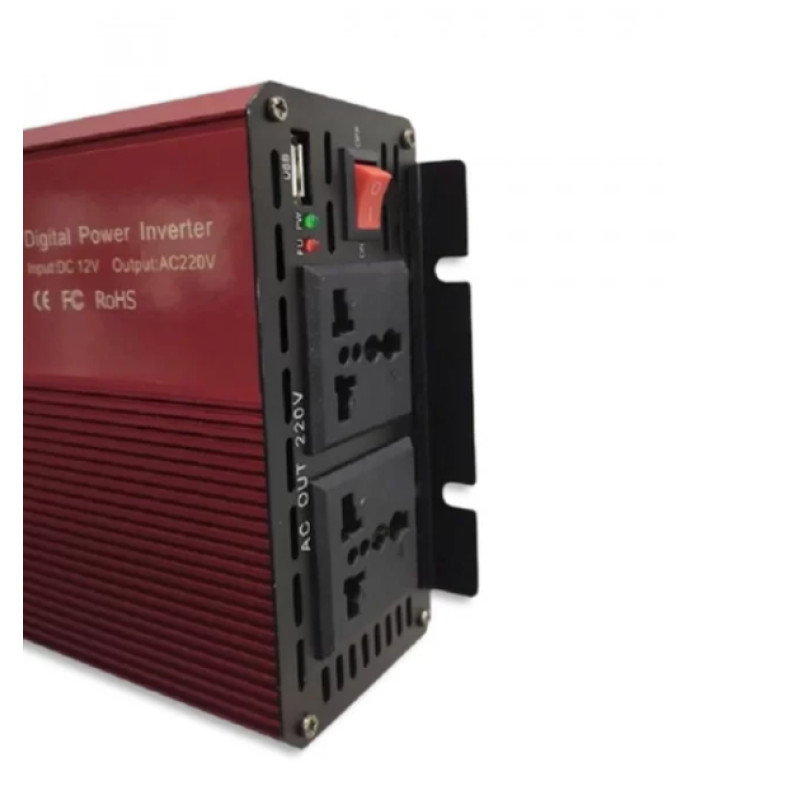Перетворювач напруги UN-3059 12/220 3000W (work 1200W)