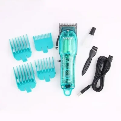 Професійна стрижкова машинка VGR Professional Clipper Transparent V-660