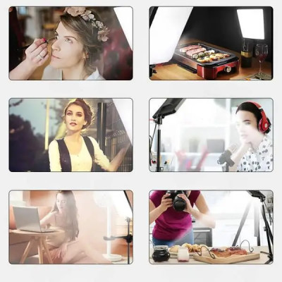 Професійна світлодіодна лампа LED PL-26 Professional Photography Fill Light для студійної фотозйомки Професійна світлодіодна лампа LED PL-26 Professional Photography Fill Light для студійної фотозйомки