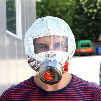 Протигаз фільтруючий Fire mask / Протипожежна маска-протигаз