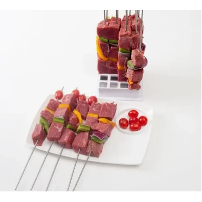 Пристрій для швидкого нанизування шашлику brochette express | шпажки для шашлику
