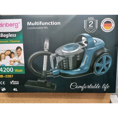 Пилосос Rainberg RB-2267 колбовий з регулятором потужності фільтр 4L – 4200 W