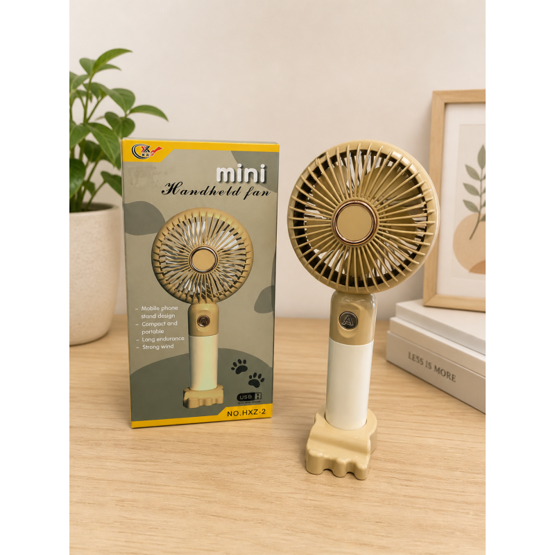 Акумуляторний ручний вентилятор / Міні вентилятор Handheld Fan