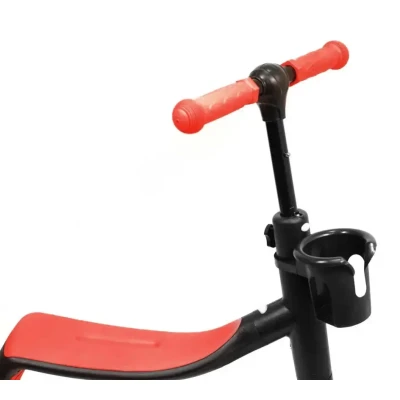 Дитячий самокат трансформер біговіл з кошиком Best Scooter 3 в 1