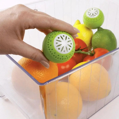 Кульки у холодильник 3 шт для видалення запаху Fridge Balls Кульки у холодильник 3 шт для видалення запаху Fridge Balls