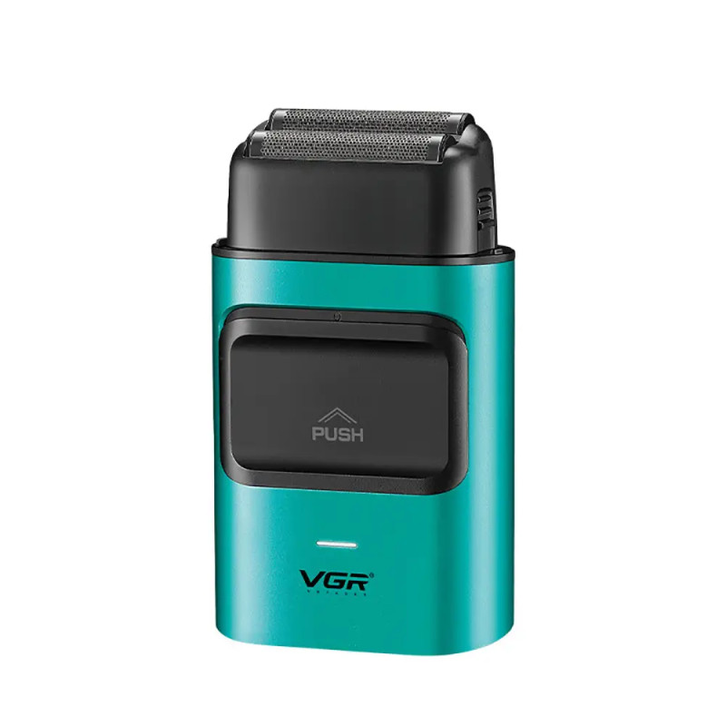 Шейвер VGR V-307 акумуляторний / Тример для обличчя / Чоловіча електробритва з USB