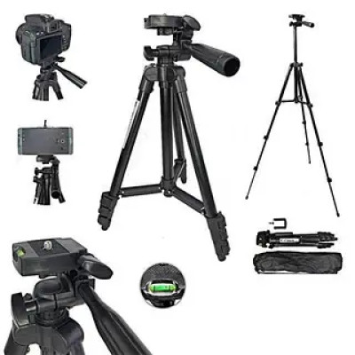 Штатив металевий універсальний для телефону та фотоапарата Tripod 3120 портативний трипод 0,35-1.02м