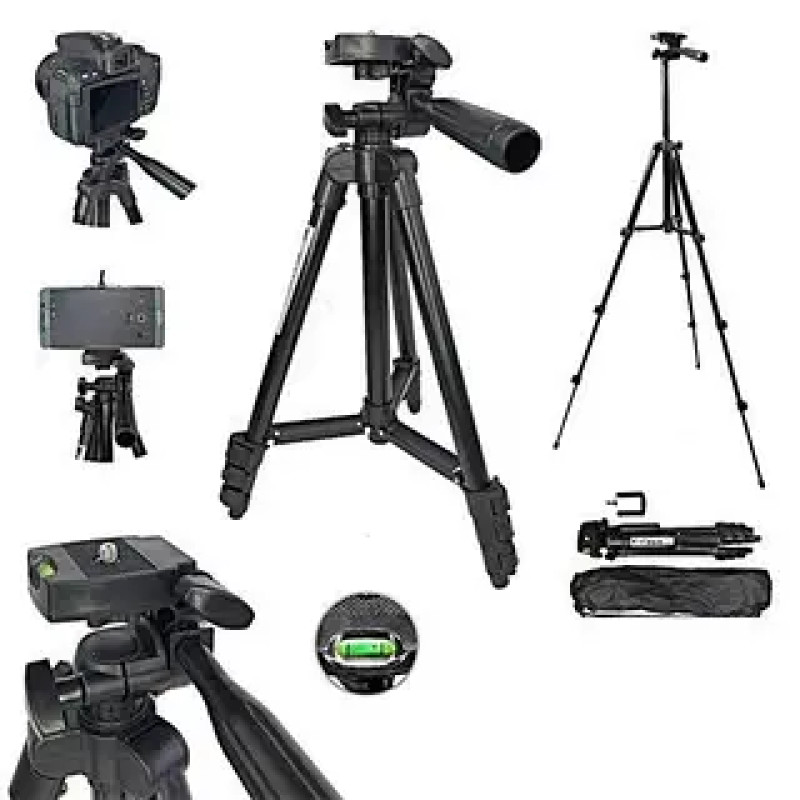 Штатив металевий універсальний для телефону та фотоапарата Tripod 3120 портативний трипод 0,35-1.02м
