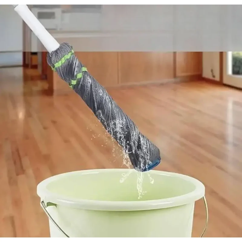 Швабра для сухого та вологого прибирання самовіджимна (SHV-222)