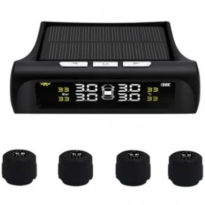 Система контролю тиску у шинах TPMS+SOLAR зовнішні датчики