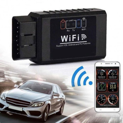 Сканер для діагностики автомобіля OBD2 ELM327 WI-FI Сканер для діагностики автомобіля OBD2 ELM327 WI-FI