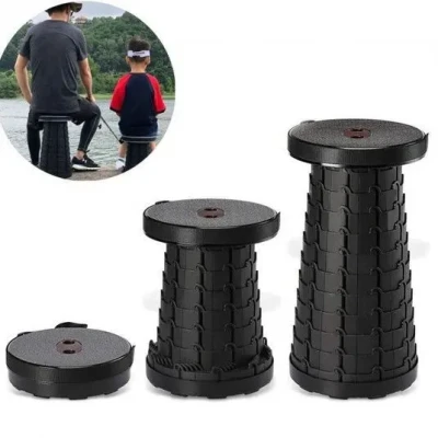 Складаний стілець Telescopic stool розкладний телескопічний стілець Складаний стілець Telescopic stool розкладний телескопічний стілець