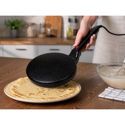 Сковорода для млинців електрична CREPE MAKER / Антипригарний електричний млинець / Занурювальна електромлинка