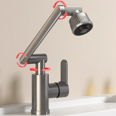 Змішувач для кухні під фільтр із гнучким зливом faucet AND938