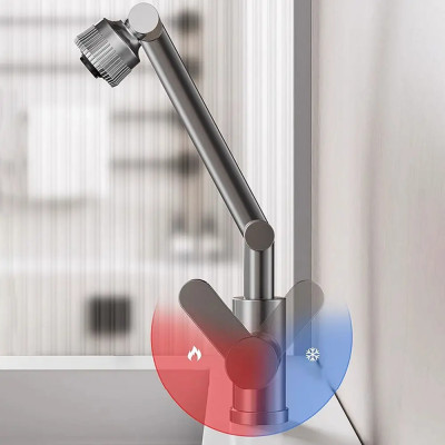 Змішувач для кухні під фільтр із гнучким зливом faucet AND938