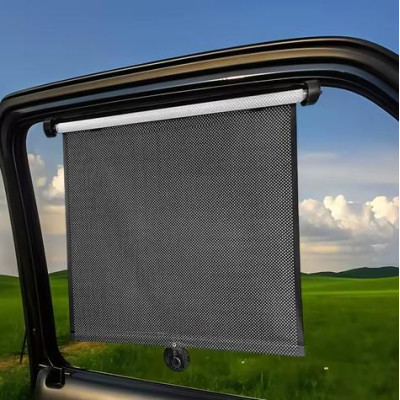 Сонцезахисна шторка на коліщатках для автомобіля 40*60 cm
