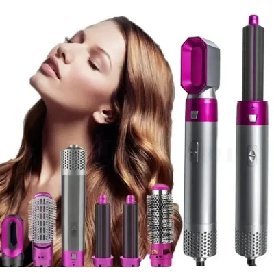 Стайлер 5в1 Hot Air Styler для різних типів волосся з функціями надання об'єму, випрямлення, укладання