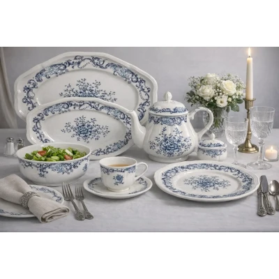 Столовий сервіз на 6 осіб 34 предмети DY01