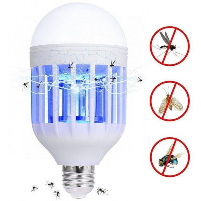 Світлодіодна лампа відлякувач від комарів Mosquito Killer Lamp, 15Вт Світлодіодна лампа відлякувач від комарів Mosquito Killer Lamp, 15Вт