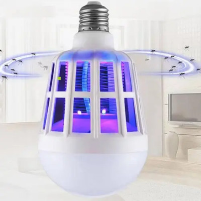 Світлодіодна лампа відлякувач від комарів Mosquito Killer Lamp, 15Вт Світлодіодна лампа відлякувач від комарів Mosquito Killer Lamp, 15Вт