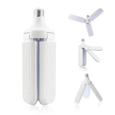 Світлодіодна лампа Fan Blade Led 45W E27 потрійна у формі вентилятора