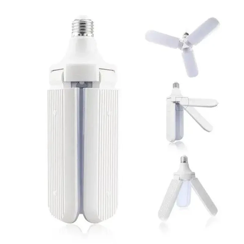Світлодіодна лампа Fan Blade Led 45W E27 потрійна у формі вентилятора