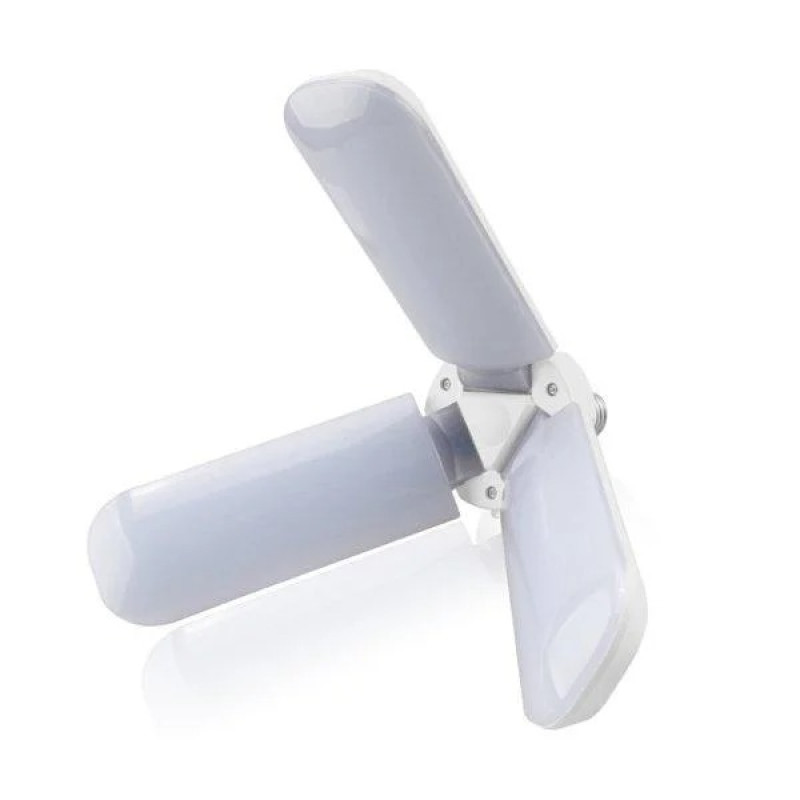 Світлодіодна лампа Fan Blade Led 45W E27 потрійна у формі вентилятора