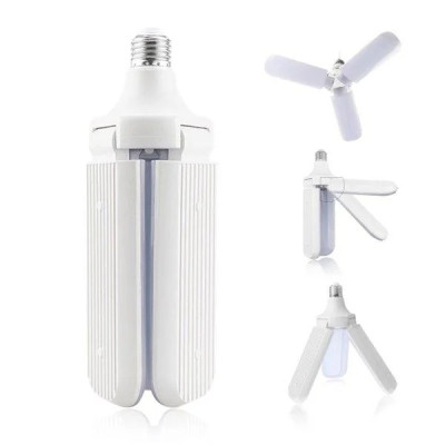 Світлодіодна лампа Fan Blade Led 45W E27 потрійна у формі вентилятора