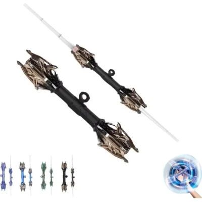 Світловий меч-спінер/ Реалістична світлова шабля з підсвічуванням RGB